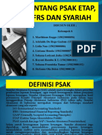 Tentang Psak Etap, Ifrs Dan Syariah