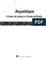 Moçambique:O Sector da Justiça e o Estado de Direito