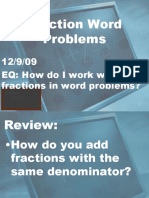 Math Word Problems