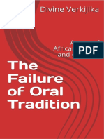 Failure of Oral Tradition - Divine Verkijika