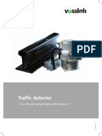 Cost Efficient and Portable Traffic Detector