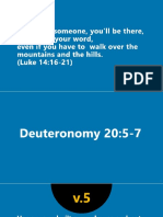 Deuteronomy 20:5-7