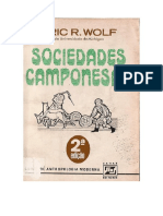 Sociedades Camponesas PDF