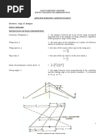 Reviewer: Engr. R. Renigen: Patts Review Center Patts College of Aeronautics