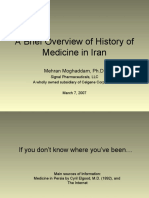 Histroy of Medicine in Iran