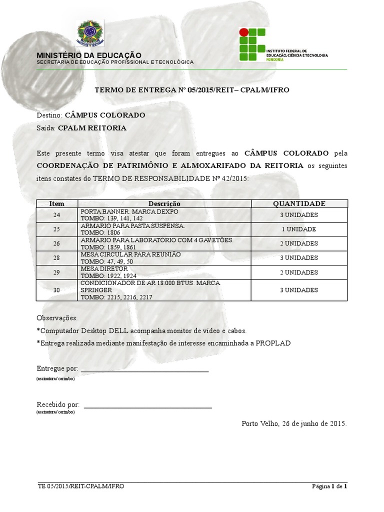 D _ MODELO TERMO DE ENTREGA.doc