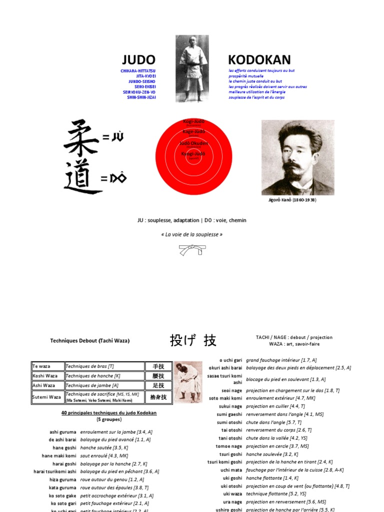 Techniques du Gokyo en Judo | PDF