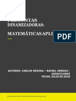U1 en Matematicas Aplicadas - Julio2018