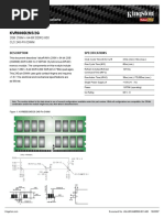 KVR800D2N5/2G: Memory Module Specifications