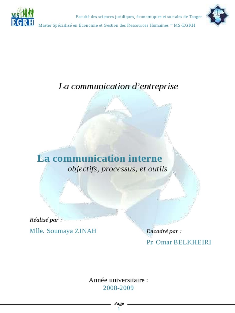 Communication Interne PDF | PDF | Management de la qualité | Business