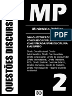 #MP - Ministério Público - 360 Questões Discursivas (2016) - Questões Discursivas-1.pdf