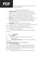 Pathophysiology-Progressive Deterioration and Loss of