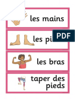 T2 L 030 French Actions Word Cards Ver 1