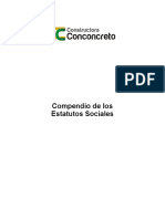 Compendio Estatutos Sociales Oct2012 PDF