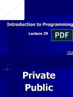 Introduction To Programming