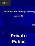 Introduction To Programming