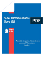 Informe Anual SUBTEL 2015