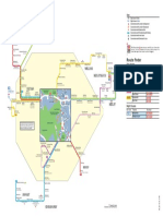TFL spider map for Avery Hill
