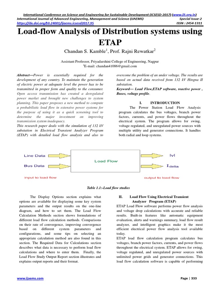 Relay Coordination Using ETAP PDF Electrical Substation Electric