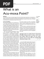 What Is An Acu-Moxa Point PDF