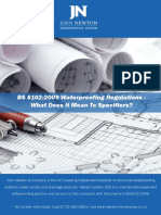 BS 8102:2009 Waterproofing Regulations - What Does It Mean To Specifiers?