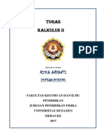 Tugas Kalkulus 11 Nama Riska 201384203010