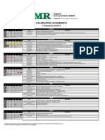 Calendário IBMR 20191