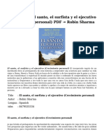 El Santoel Surfista y El EjecutivoCrecimiento Personal