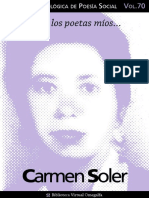 Cuaderno de Poesia Critica n 070 Carmen Soler