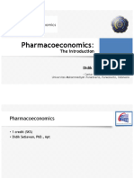 Pharmacoeconomics Introduction