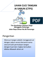 Penyuluhan Cuci Tangan Pakai Sabun (CTPS)