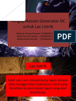 Pengaplikasian Generator DC Untuk Las Listrik