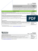 Unit Plan - Math Spanish Grade 1 - Sample PDF