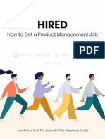 Hired How To Get Job Product Management 2019 v1