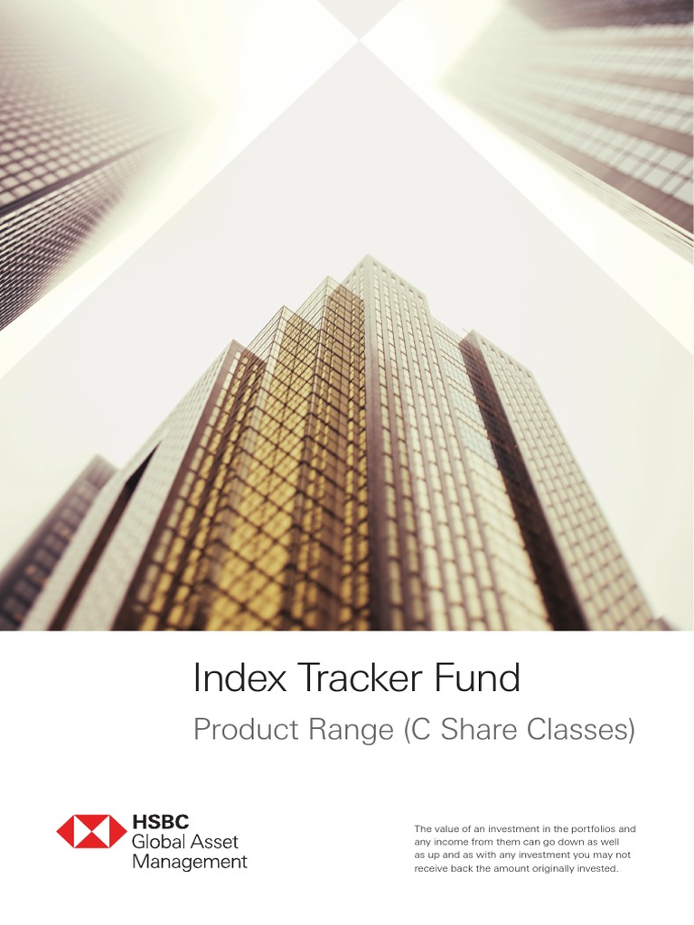 HSBC Index Tracker Fund Product Range PDF Derivative (Finance