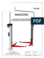 Elevador 2 Columnas Senhoj Maestro 2 32f 206b0610 PDF