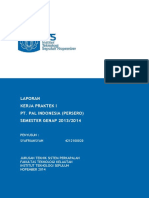 Laporan Kerja Praktek I di PT. PAL Indonesia (Persero