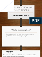 Classification of Hand Tools