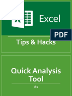 Microsoft Excel Tips Hacks