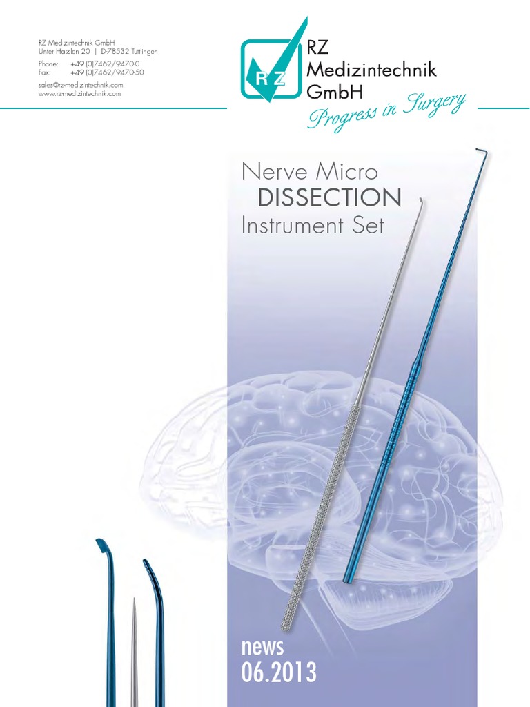 Nerve Micro Dissection Instrument Set | PDF | Nature