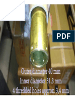 Dimensions Joint Pipe S-1800 - 180kHz