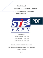 SPM - Analisa Laporan Keuangan