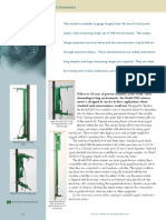 Rugged, Long Gauge Length Extensometers: 3542L For Long Gauge Lengths With Smaller Measuring Ranges