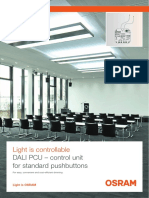Light Is Controllable - DALI PCU - Control Unit For Standard Pushbuttons (En)