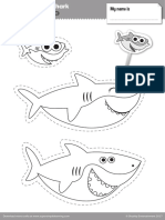 Baby Shark Craft Dramatic Play Set BW PDF