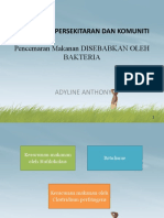 Pencemaran Makanan Yang Disebabkan Oleh Bakteria