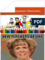 Bases of Classroom Observation