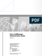 Cisco Press - CallManager Admin Guide PDF