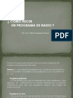 Cmo Hacer Un Programa de Radio 1206496837276514 4 PDF