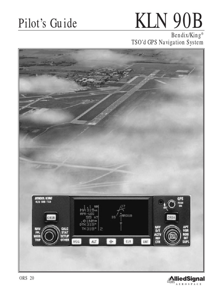 KLN 90B Pilot